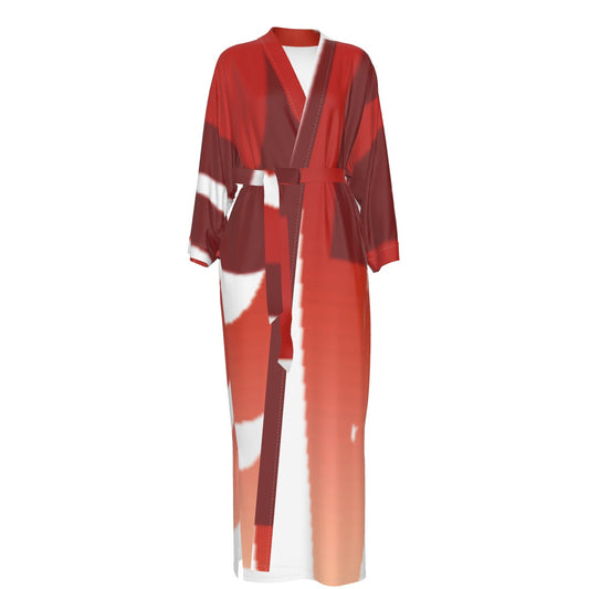 Women's Satin Kimono Long Robe