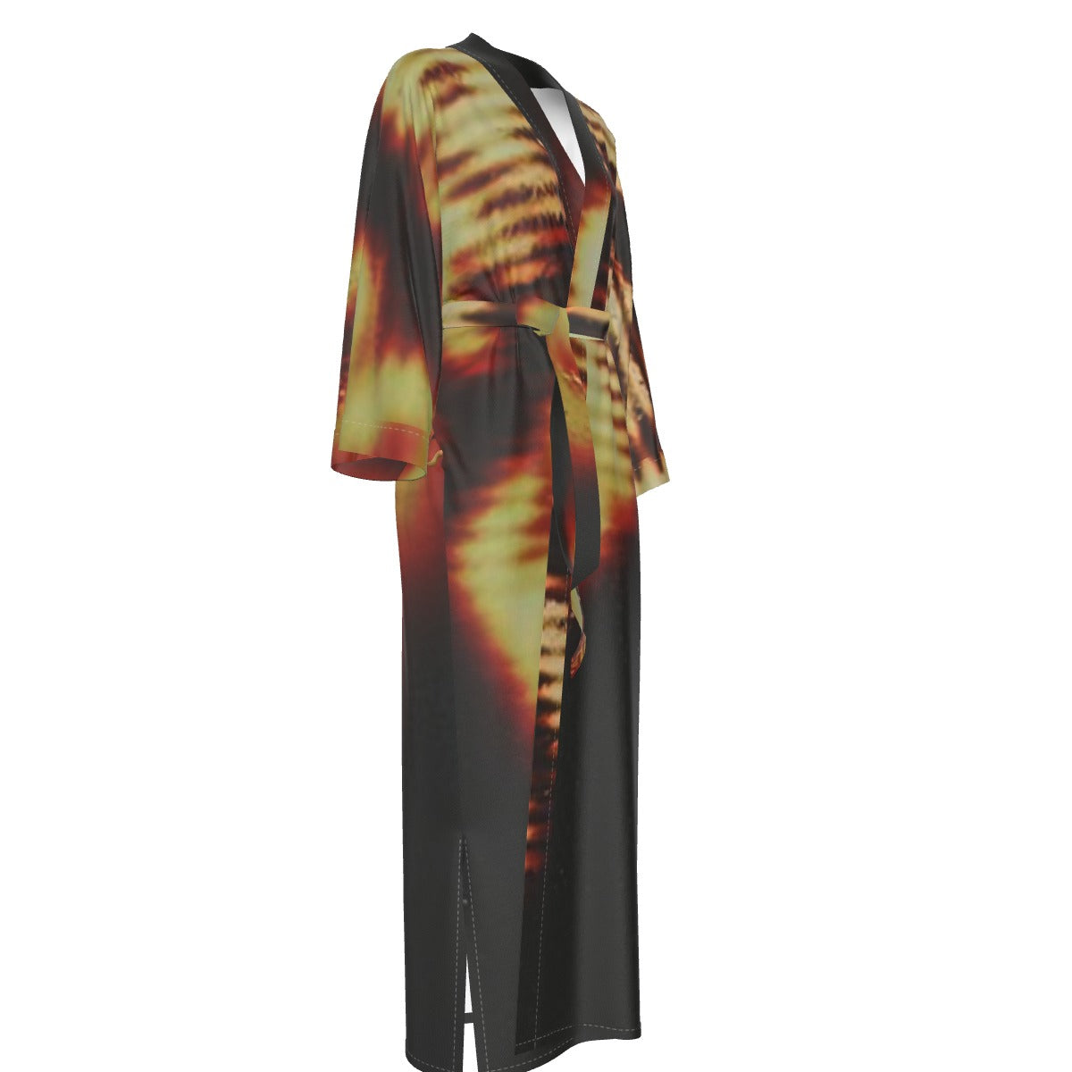 Women's Satin Kimono Long Robe