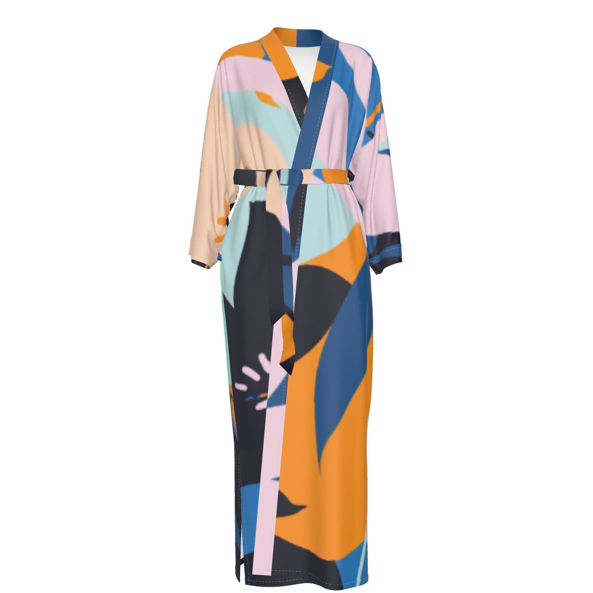 Women's Satin Kimono Long Robe